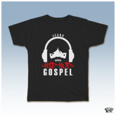 Camiseta Comum - Hip-Hop Gospel - Preta