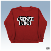 Moletom - Crente Loko - Vermelho