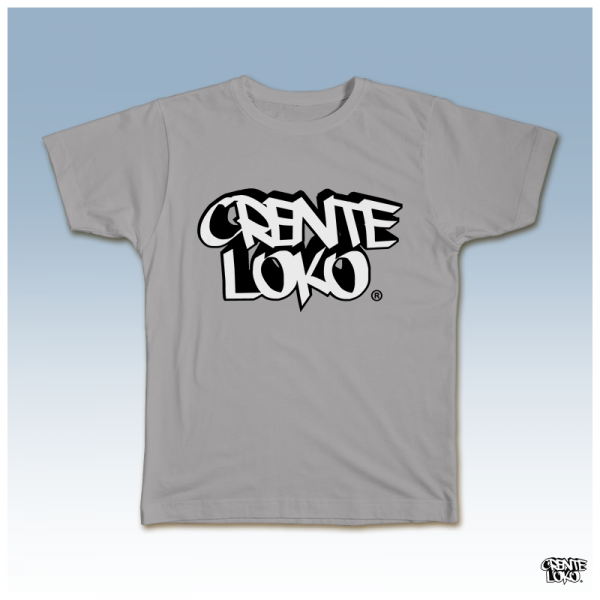 Camiseta Comum - Crente Loko - Cinza