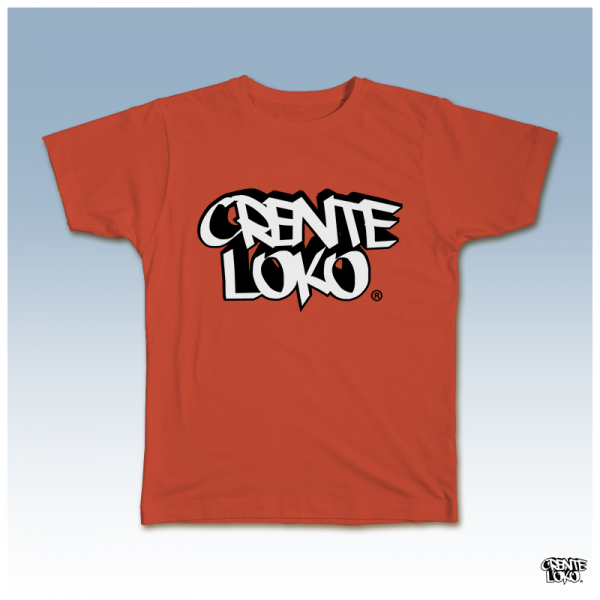 Camiseta Comum - Crente Loko - Laranja