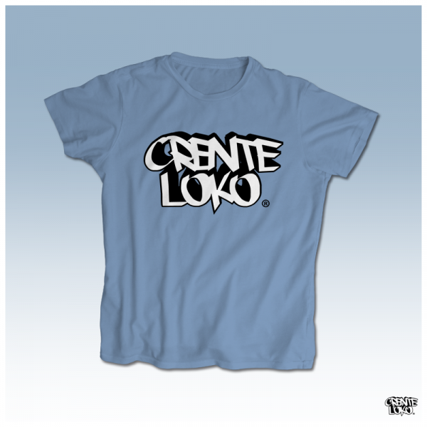 Baby Look - Crente Loko - Azul Claro