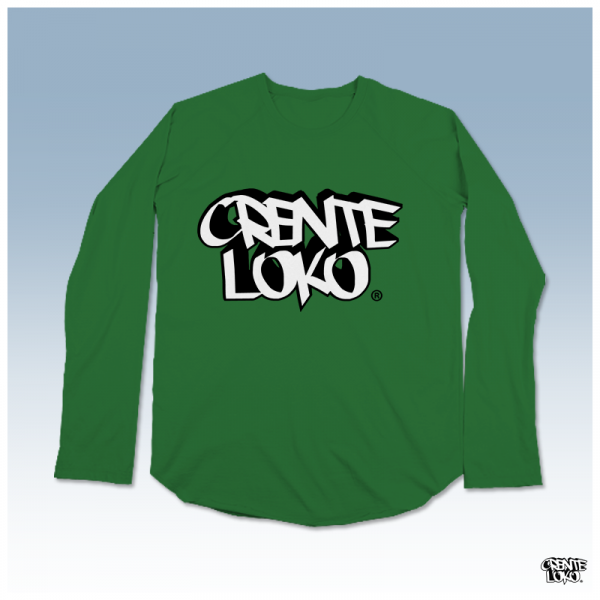 Camiseta Manga Longa - Crente Loko - Verde