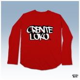 Camiseta Manga Longa - Crente Loko - Vermelha