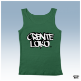 Camiseta Regata - Crente Loko - Verde